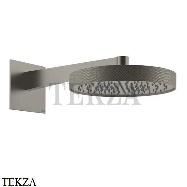 Gessi Inverso Diamantato Верхняя душевая лейка с кронштейном 63468-149, Finox Br. Nickel