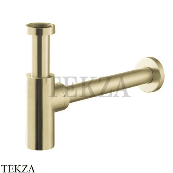 Newform Сифон для раковины дизайнерский 244X.59.098, PVD Brushed pale gold