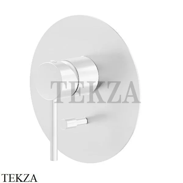 Newform XT Смеситель для душа 2 потока, внешняя часть, 4270E.01.014, Matt white