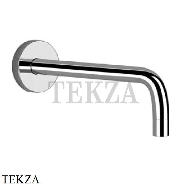 Gessi Emporio Via Tortona Излив для раковины длинный 23 см 38783-031, хром глянец
