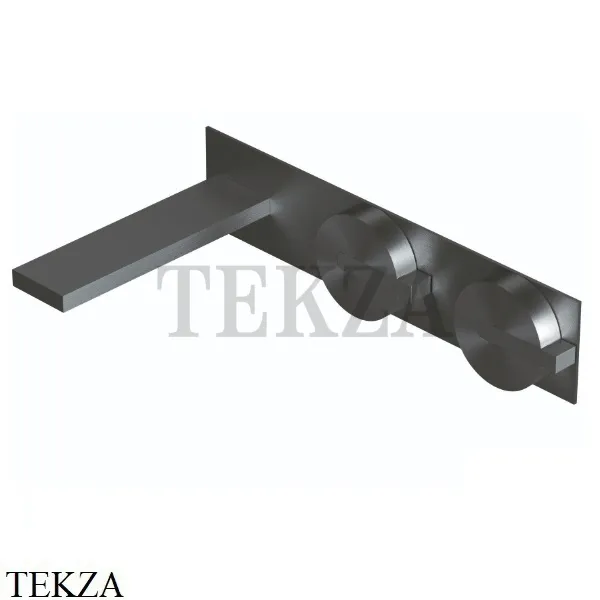 Ritmonio Dot316 Смеситель для раковины, внешняя часть PR50AK101 IBX, Black Stainless Steel