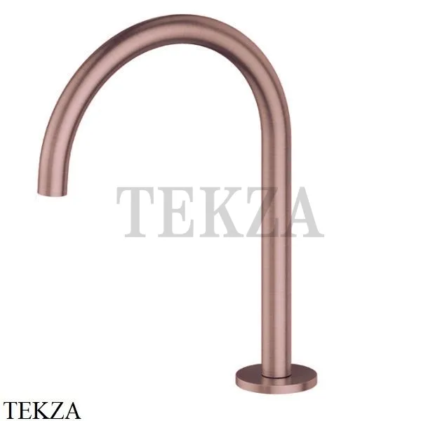 Newform X-Steel 316 Излив для раковины на столешницу 69639X.59.067, PVD Brushed copper bronze