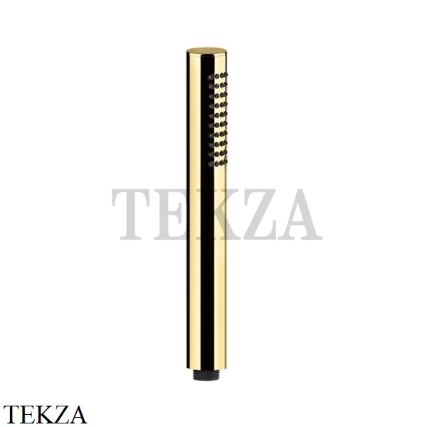 Gessi Shower Душевая лейка 1-х позиционная стержневая 14371-246, Gold PVD