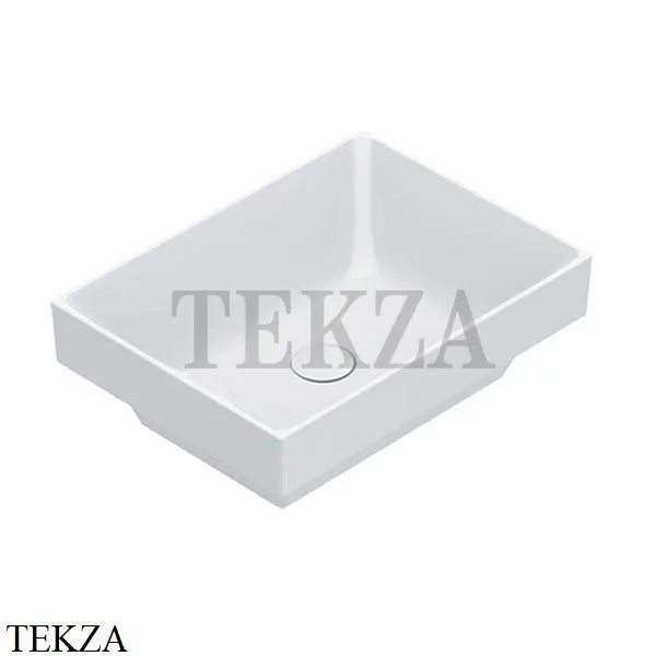 Catalano Zero Раковина полувстраиваемая, с переливом 0124500001, белый глянец