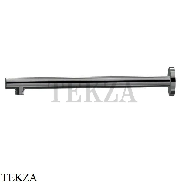 Newform Кронштейн для душа круглый настенный L=350 27670.59.064, PVD Brushed gun metal