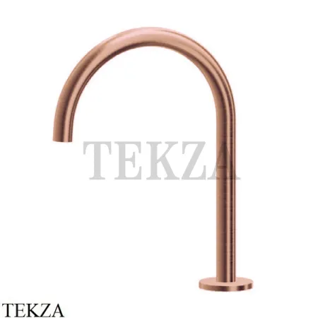 Newform X-Steel 316 Излив для раковины на столешницу 69639X.59.067, PVD Brushed copper bronze