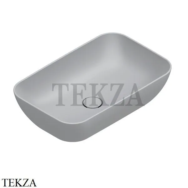 Catalano Green Раковина накладная на мебель, без перелива 0422610023, цемент матовый