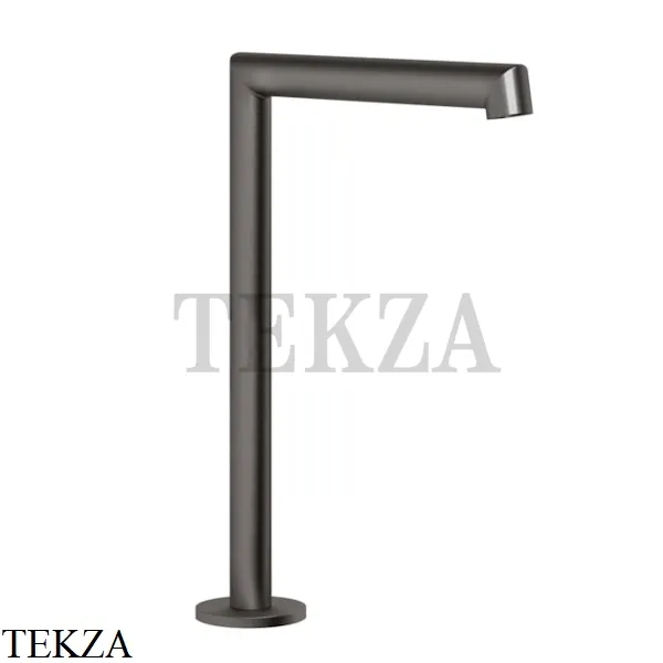 Gessi Ingranaggio-Anello Излив для раковины на столешницу, высокий 63323-707, Black Metal Brushed