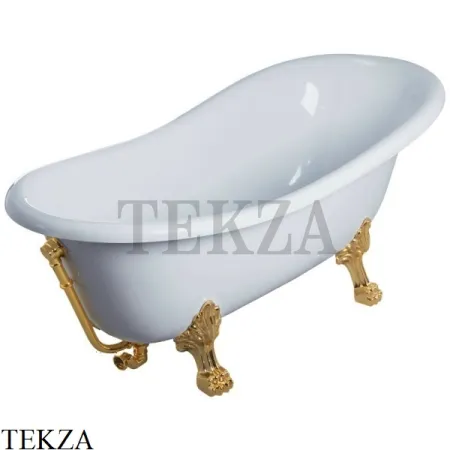 Migliore Bella Ванна классическая на лапах иск.камень "LEONE" STANDART 26916, бронза classic