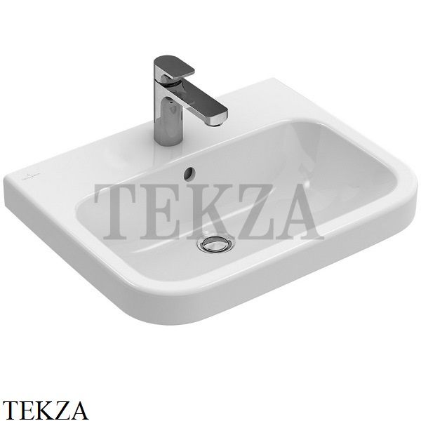 Villeroy & Boch ARCHITECTURA Раковина с шлифованным низом, врезная 4188KG01, белый глянец