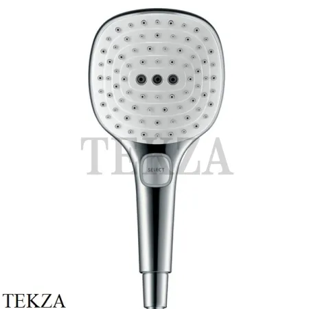Hansgrohe Raindance Select E 120 3jet Душевой набор 26620400, хром глянец-белый