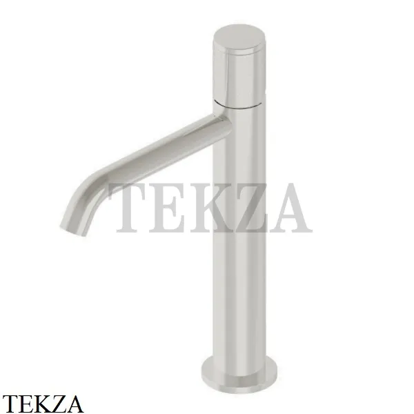 Gattoni MD Смеситель для раковины, RONCO, с донным клапаном MD112/22NS, Nickel Brushed
