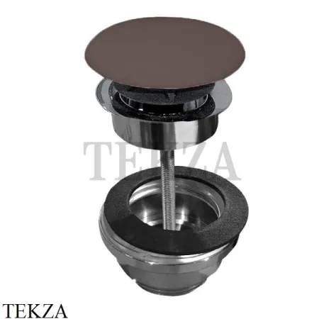 Kerasan Донный клапан click-clack, покрытие керамика 923375, Borgogna matt