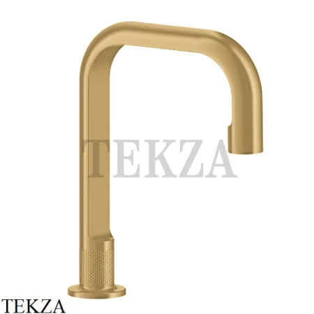 Gessi INCISO Электронный смеситель с кран-фильтром для регулировки температуры 58023-727, Brushed Brass
