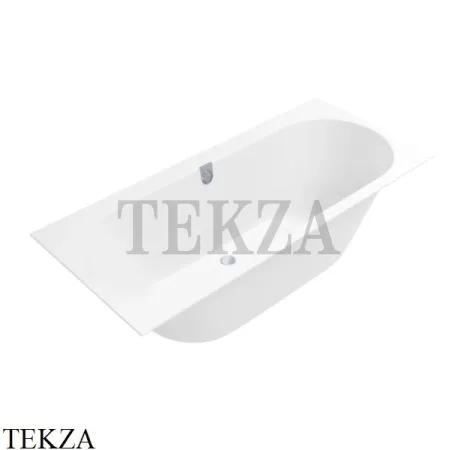 Villeroy & Boch Oberon 2.0 Ванна встраиваемая 170x75 UBQ170OBR2DV-01, Quaryl, белый глянец