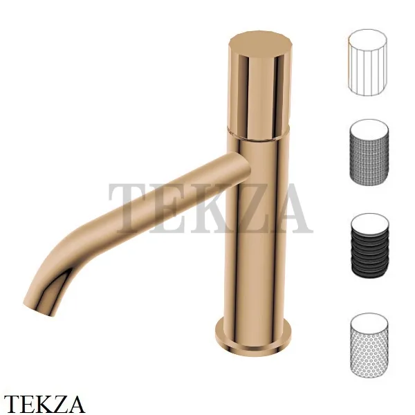 Ritmonio Diametro35 Impronte Смеситель для раковины без гарнитура PR51AU202 BRX, Brushed Bronze