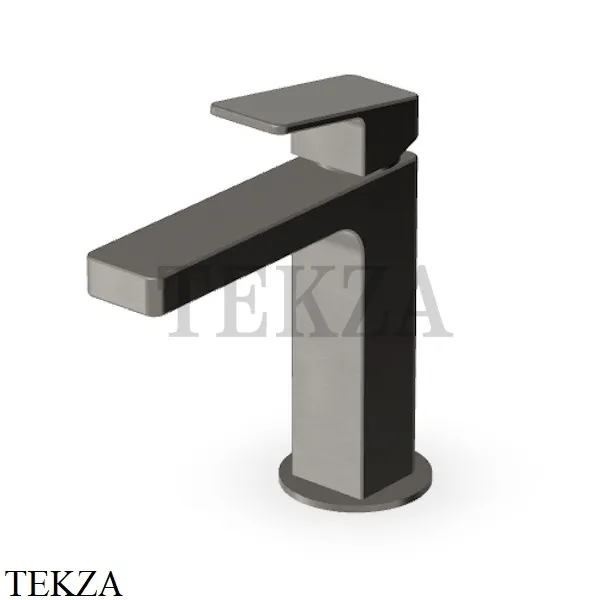 Zucchetti JINGLE Смеситель для раковины, без гарнитуры ZIN693.C51, brushed metal black