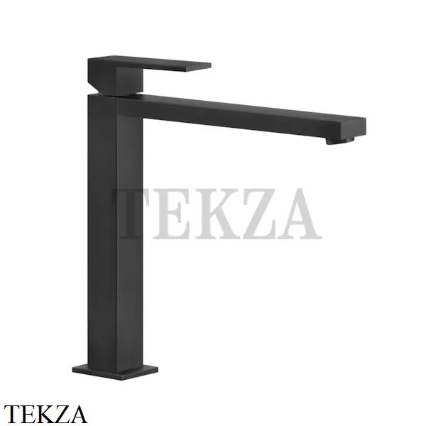 Gessi Rettangolo Смеситель для раковины длинный излив, без сливного гарнитура 11924-299, Black XL