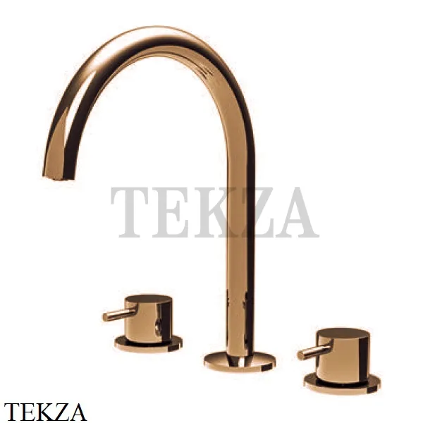 FIMA Carlo Frattini Spillo UP Смеситель для раковины, с донным клапаном F3161ZL, Amber Bronze