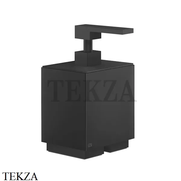 Gessi Rettangolo Дозатор настольный для жидкого мыла или лосьона, черный 20838-299, Black XL