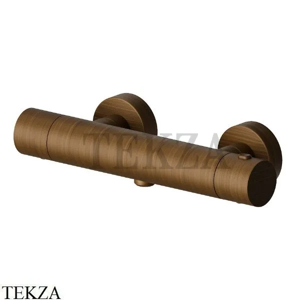 Newform Термостат для душа наружный монтаж 474.47.083, Groove Bronze