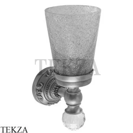 Migliore Cristalia SWAROVSKI Стакан настенный для зубных щеток 16788, хром глянец