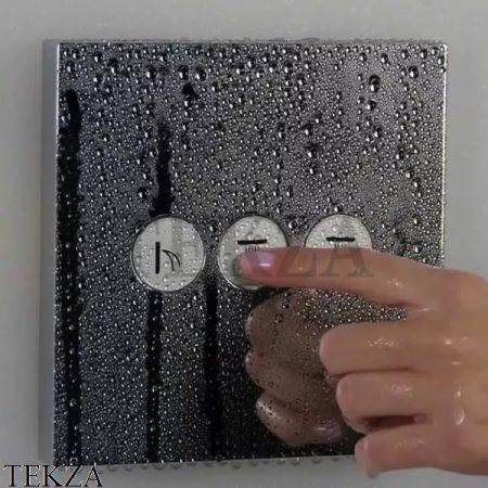 Hansgrohe ShowerSelect Запорно-переключающее устройство, внешняя часть 15764670, матовый черный