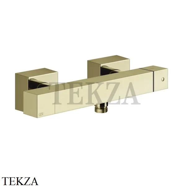 Gessi Rettangolo K Смеситель термостатический для душа 19431-710, Brass PVD