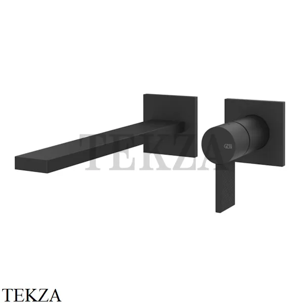 Gessi Inverso Diamantato Смеситель для раковины, внешняя часть 73688-299, Matte Black