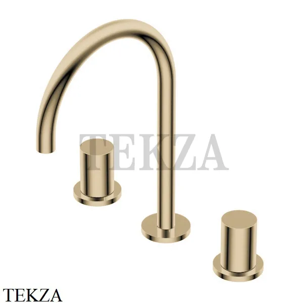 Ritmonio Diametro35 S Смеситель для раковины без донного клапана PR52AE202 F37, Frosted Champagne