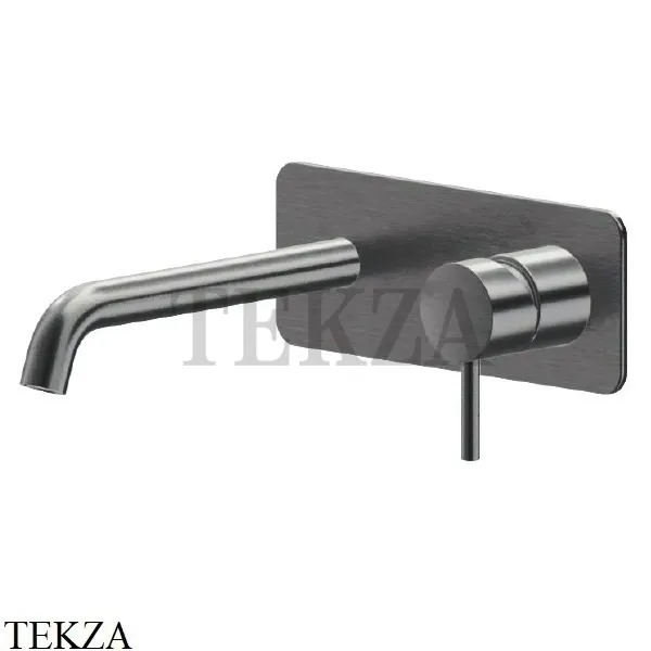 Newform X-Steel 316 Смеситель для раковины, внешняя часть 69629EX.59.064, PVD Brushed gun metal