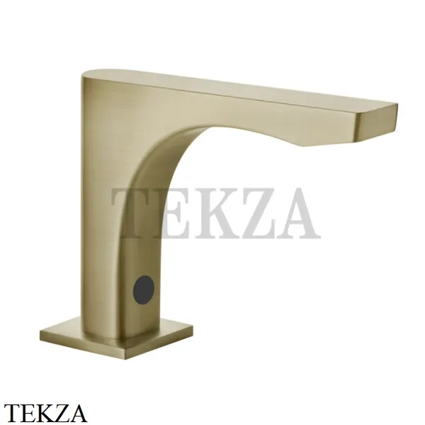Gessi RILIEVO Электронный смеситель с кран-фильтром 59023-727, Brushed Brass