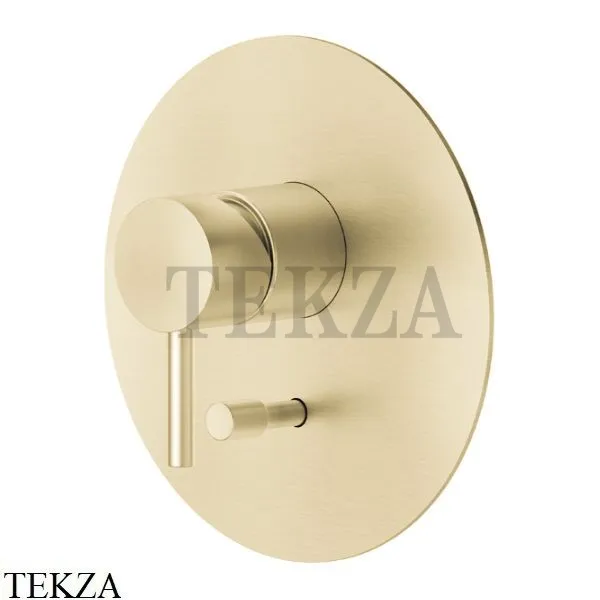 Newform X-Steel 316 Смеситель для душа 2 потока, внешняя часть, 69670EX.59.098, PVD Brushed pale gold