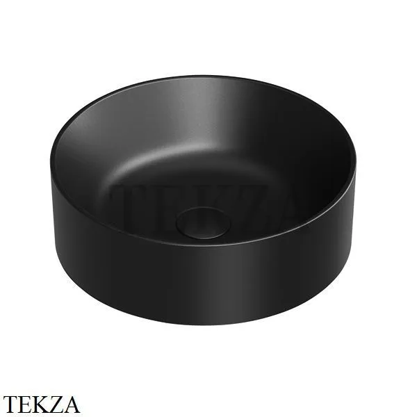Catalano Zero Раковина накладная D40 см, без перелива 0123400022, черный матовый