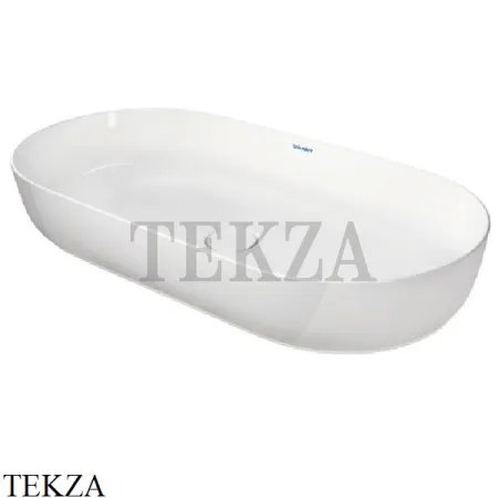 Duravit LUV Раковина накладная, без перелива 0379800000, белый глянец