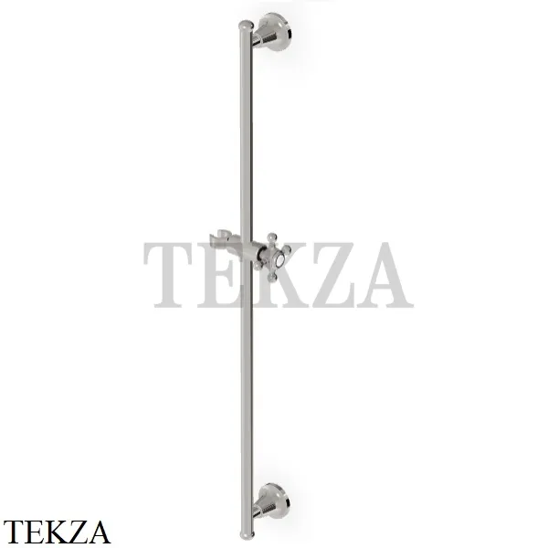 Zucchetti Agora Classic Душевая штанга с держателем Z93107.C8, nickel глянец