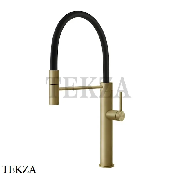 Gessi KITCHEN 316 Смеситель для кухни полупрофессиональный 60010-727, Brass Brushed