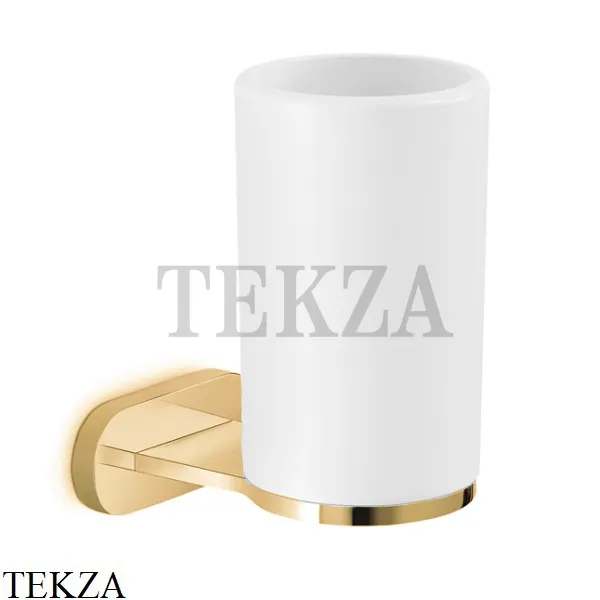 Newform O’RAMA Стакан подвесной с держателем,  керамика 67205.35.099, Silky gold
