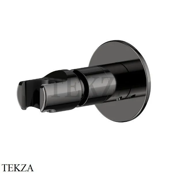 Newform Держатель для ручного душа, регулируемый 846.58.063, PVD Gun Metal