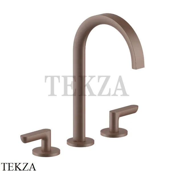 Fantini Icona Deco Смеситель для раковины, без донного клапана 53P9R107W, Matt Copper PVD
