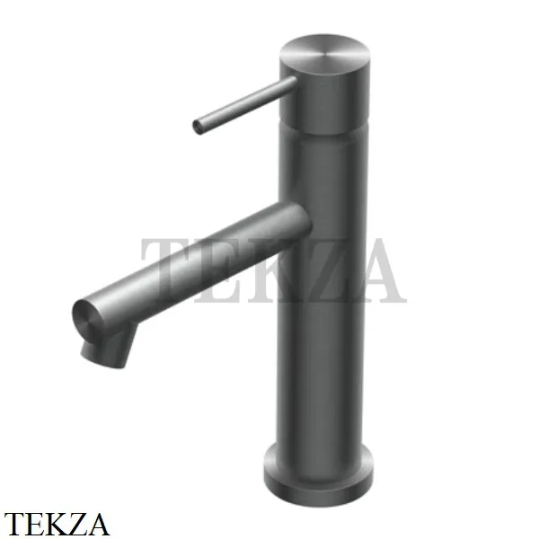 Ritmonio Diametro35 Inox Смеситель для раковины без донного клапана E0BA0123DS IBX, Black Stainless Steel