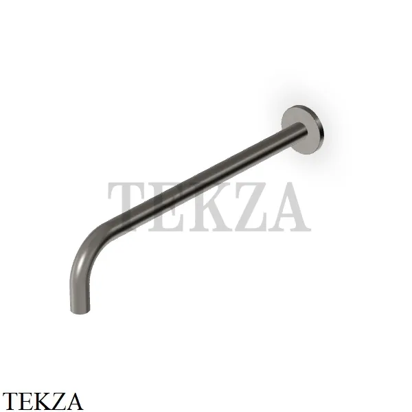 Zucchetti Кронштейн настенный 35 см для верхней лейки Z93027.C51, brushed metal black
