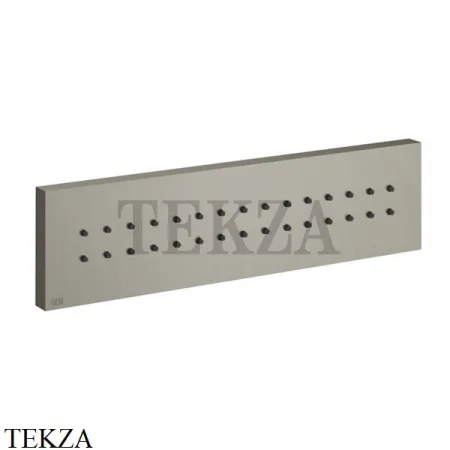 Gessi Rettangolo shower Боковая форсунка длинная 32975-149, Finox Brushed Nickel