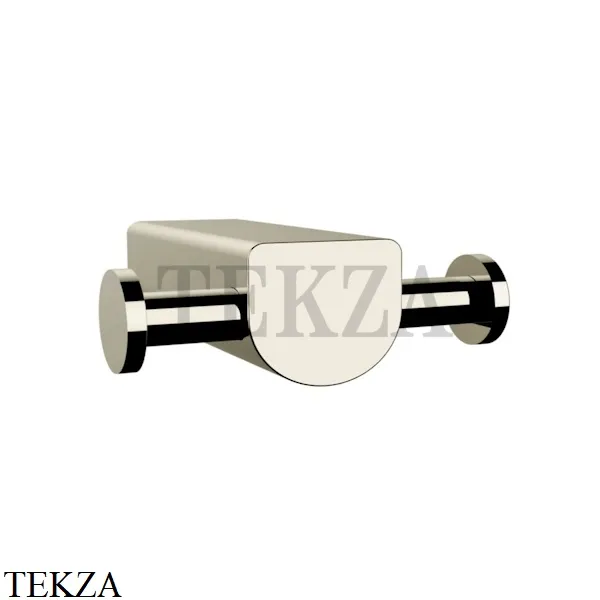 Gessi RILIEVO Крючок двойной для халата и полотенец 59522-720, Nickel PVD