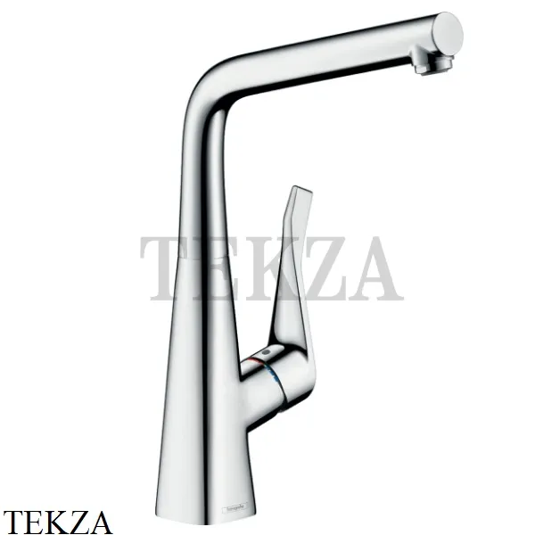 Hansgrohe Metris Смеситель для кухни поворотный 14822000, хром глянец
