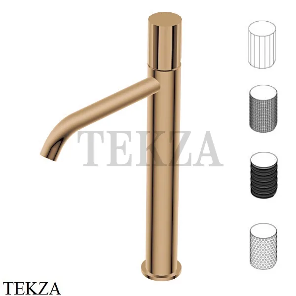 Ritmonio Diametro35 Impronte Смеситель для раковины без гарнитура PR51AV201 BRX, Brushed Bronze