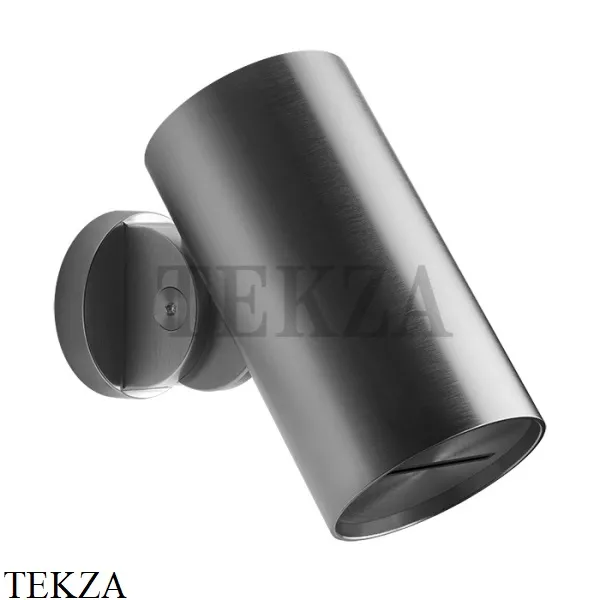 Gessi 316 SPOTWATER FLESSA Душевая головка настенного крепления, водопад 57207-707, Black Metal Brushed