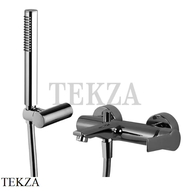 FIMA Carlo Frattini MAST Смеситель для ванны, с гарнитуром, F3134CN, Black chrome