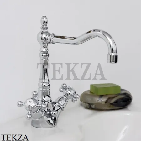 FIMA Carlo Frattini ELIZABETH Смеситель для раковины, внешняя часть F5081L/5BR, бронза classic