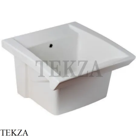 Hatria SPECIALS Раковина хозяйственная для стирки, с переливом YXMA01, белый глянец